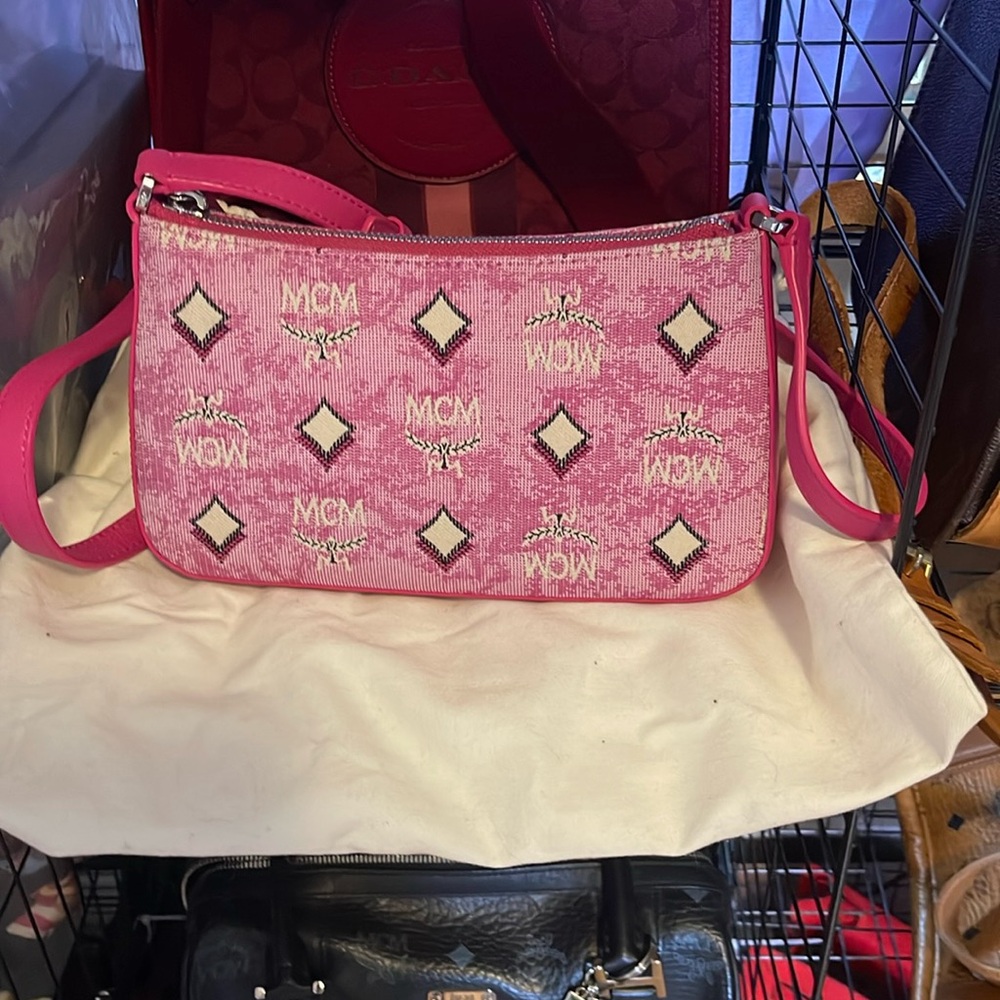 Mcm shoulder bag